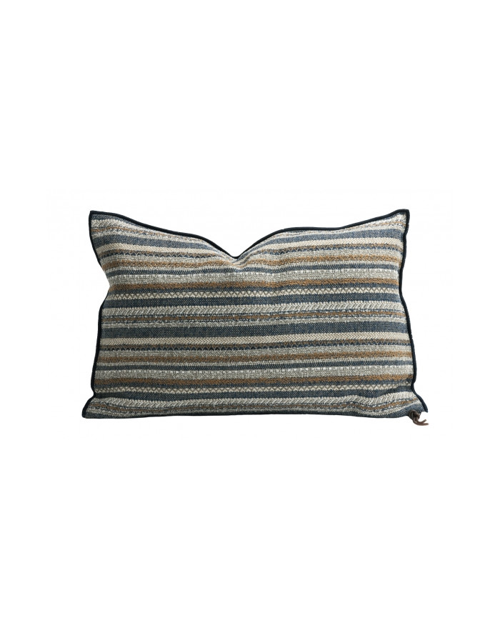 COUSSIN VICE VERSA INDIGO SANTA FE 40X60 TOILE IN & OUTDOOR MAISON DE VACANCES