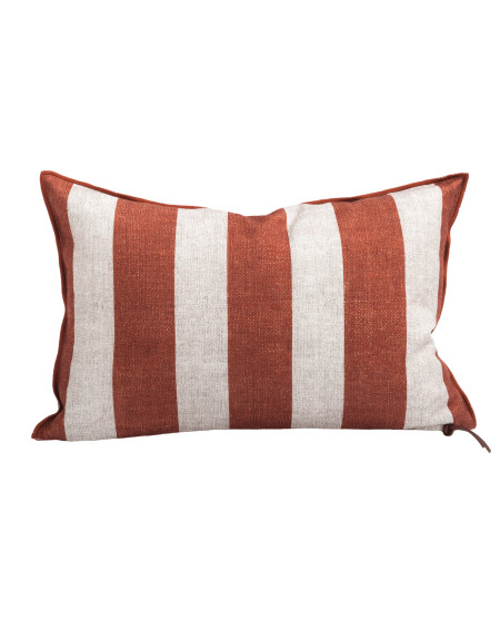 COUSSIN VICE VERSA HENNE BAYADERE 40X60 TOILE IN & OUTDOOR MAISON DE VACANCES