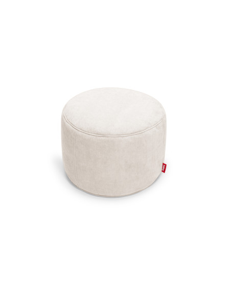 POUF RECYCLED POINT CORD CREAM Ø50XH35 FATBOY
