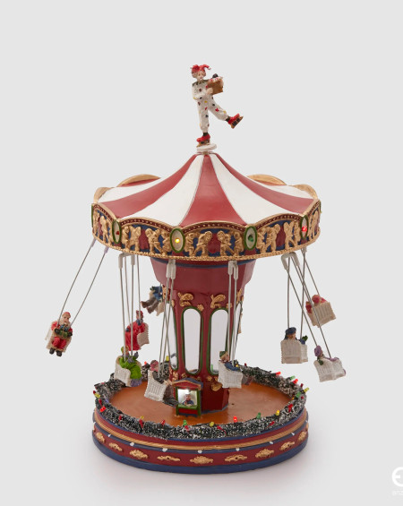 CARROUSEL SWING AVEC LEDS Ø21Xh38 MULTICOLORE EDG