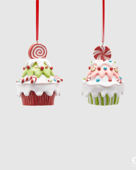 SUSPENSION CUP CAKE H9 ROUGE EDG