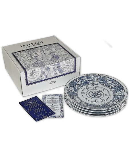 COFFRET ASSIETTES PARLANTES X4 ORACLE 3.0 WAWW LA TABLE