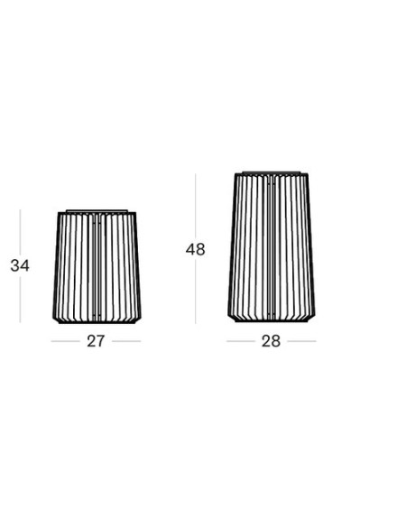 LAMPE MAYA OUTDOOR SMALL Ø27XH34 VINCENT SHEPPARD