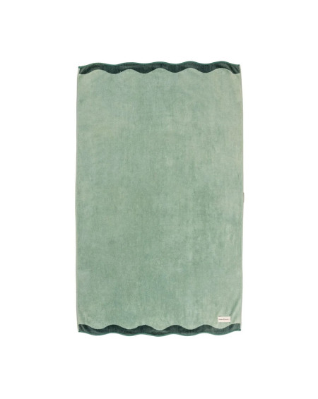 SERVIETTE DE PLAGE RIVIERA GREEN 86X168 BUSINESS & PLEASURE