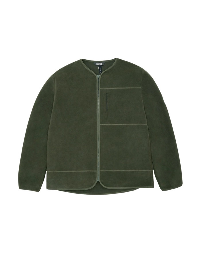 VESTE FLEECE JACKET T1 GREEN RAINS