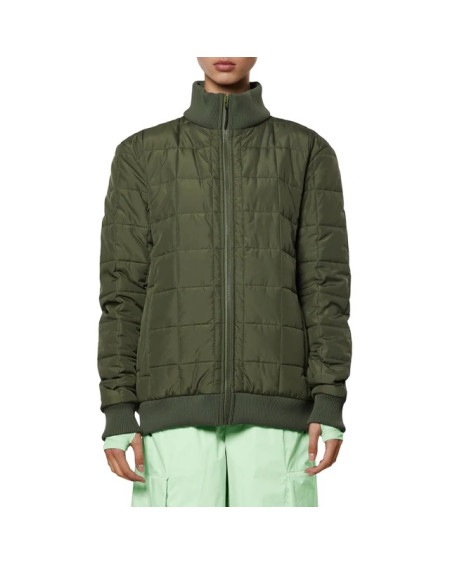 VESTE LINER HIGH NECK JACKET W1T1 GREEN RAINS