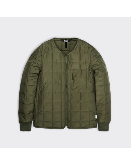 VESTE LINER HIGH NECK JACKET W1T1 GREEN RAINS