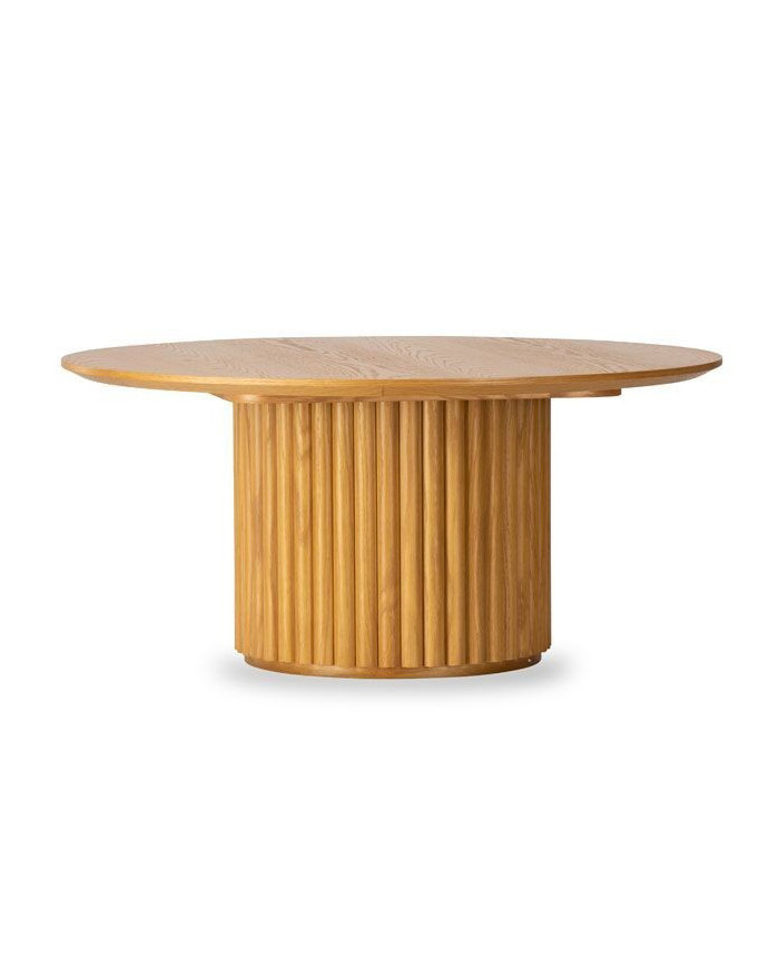 TABLE BASSE CAURIA NATURELLE Ø85xH45 LA PETITE MAISON