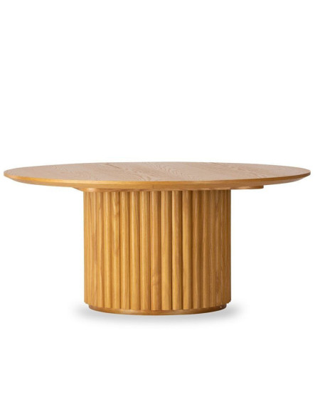 TABLE BASSE CAURIA NATURELLE Ø85xH45 LA PETITE MAISON