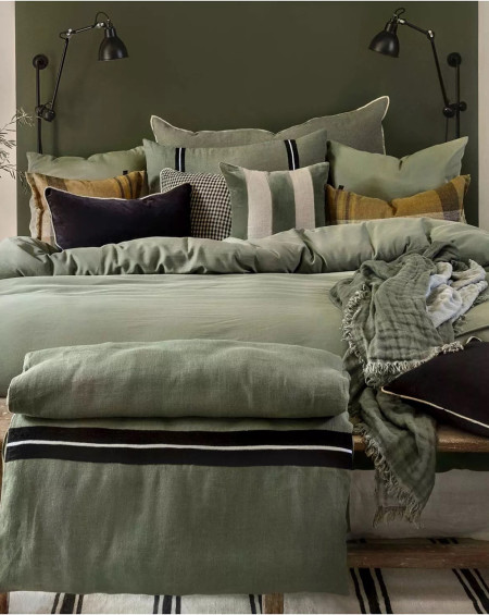 DRAP HOUSSE TALOA SATIN DE COTON 180X200 HAOMY