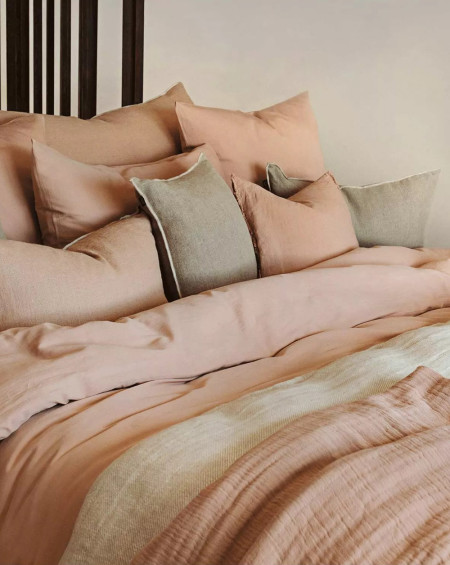 DRAP HOUSSE TALOA SATIN DE COTON 180X200 HAOMY