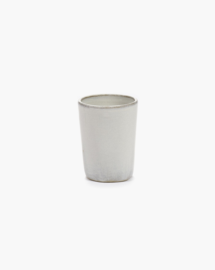 TASSE ET SOUCOUPE A ESPRESSO OFF WHITE LA MERE SERAX