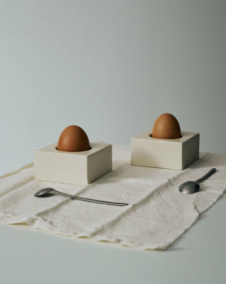 COQUETIER UOVO EGG CUP BLANC SERAX