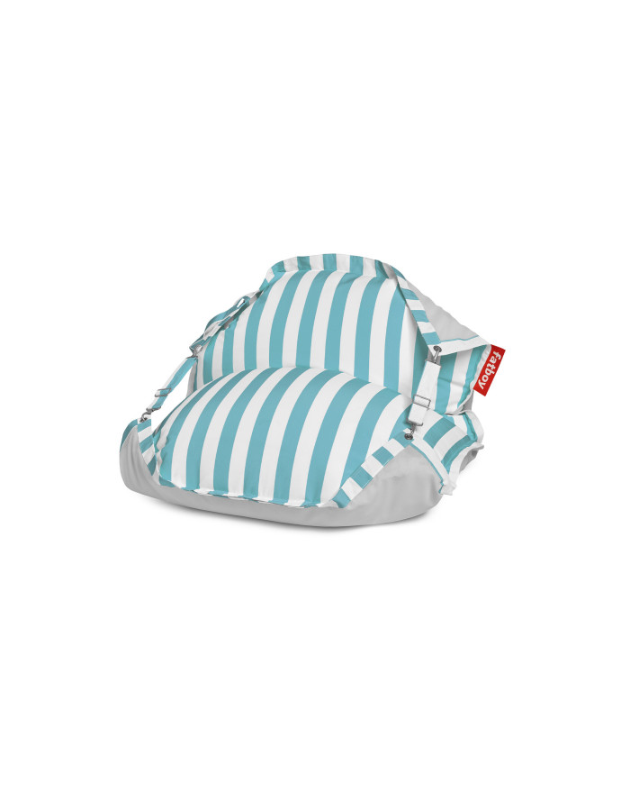 POUF ORIGINAL FLOATZAC STRIPE AZUR FATBOY