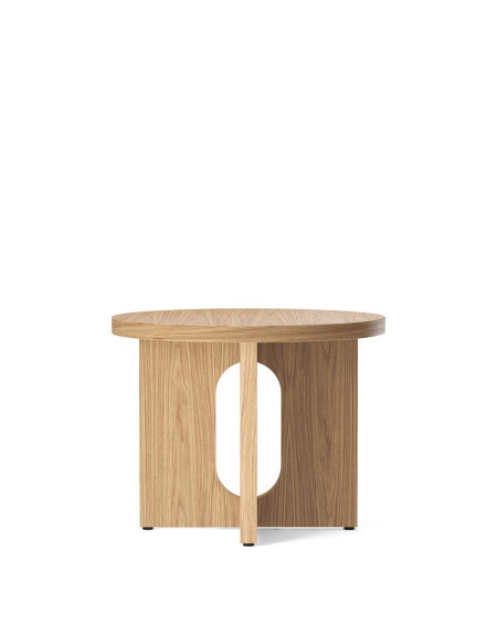 TABLE BASSE ANDROGYNE Ø50 CHENE NATUREL AUDO CPH