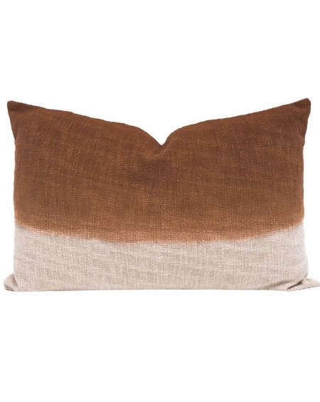 COUSSIN TIE AND DYE TALC 40X60 BISCUIT BED AND PHILOSOPHY