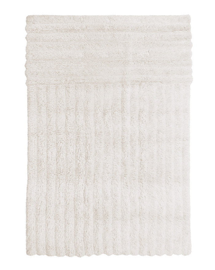 TAPIS WOOLABLE DUNES 80X140 BLANC LAINE LORENA CANALS