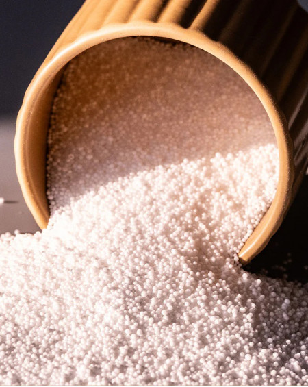 BOUGIE EN PERLE BLANCHE 500G POUDREE PARIS