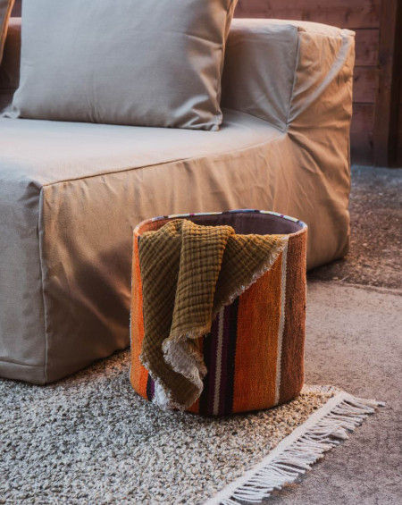 PLAID PORTOFINO 130X180 BICOLORE BRONZE BED AND PHILOSOPHY PLAID PORTOFINO 130X180 BICOLORE BRONZE BED AND PHILOSOPHY