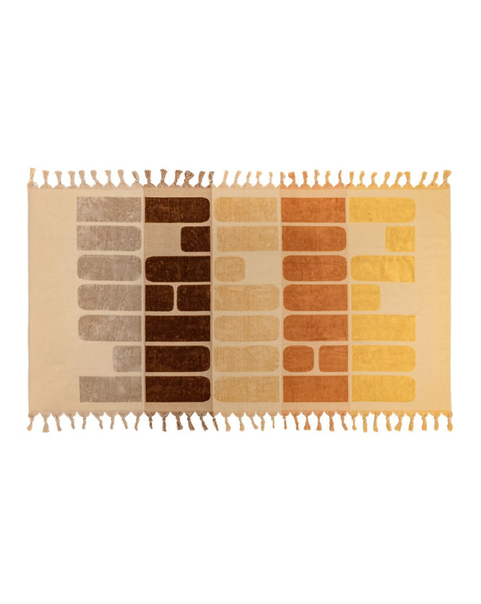 DRAP DE PLAGE FRANGE PINEDE 100X180 MANGO BED AND PHILOSOPHY