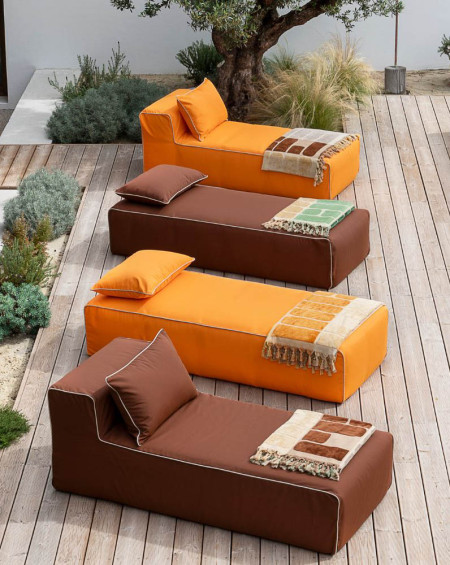 DRAP DE PLAGE FRANGE PINEDE 100X180 MANGO BED AND PHILOSOPHY