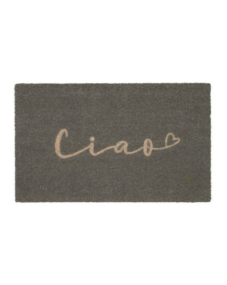 PAILLASSON COCO CIAO 45X75 GRIS GIFT COMPANY
