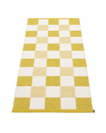 TAPIS PIX MUSTARD VANILLA PALE YELLOW 70X160 PAPPELINA