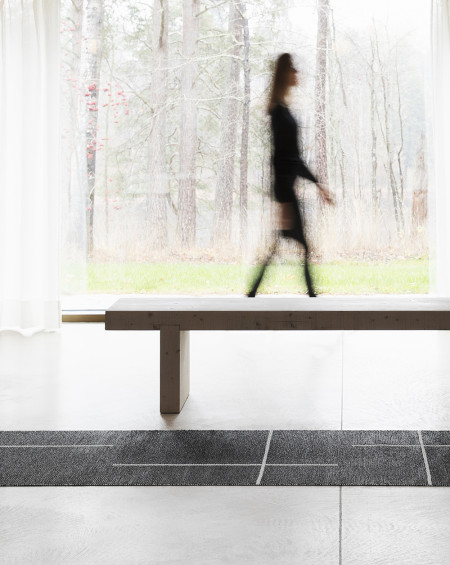 TAPIS REVERSIBLE FRED BLACK V 70X90 PAPPELINA TAPIS REVERSIBLE FRED BLACK V 70X90 PAPPELINA