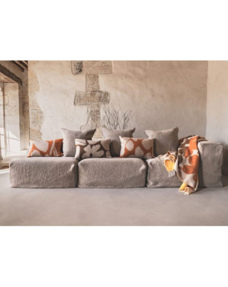 PLAID MADONNE 138X220 CAMEL BED AND PHILOSOPHY
