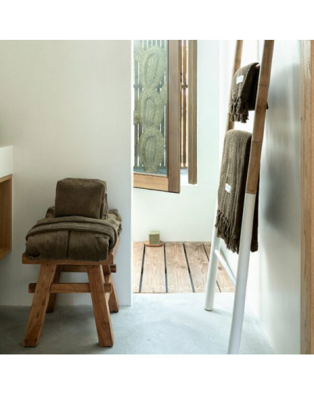 DRAP DE BAIN ULYSSE 3 100X180 ARMY BED AND PHILOSOPHY DRAP DE BAIN ULYSSE 3 100X180 ARMY BED AND PHILOSOPHY