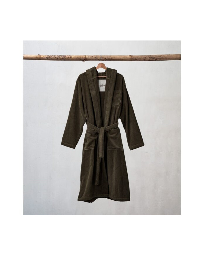PEIGNOIR USHUAIA L/XL ARMY BED AND PHILOSOPHY