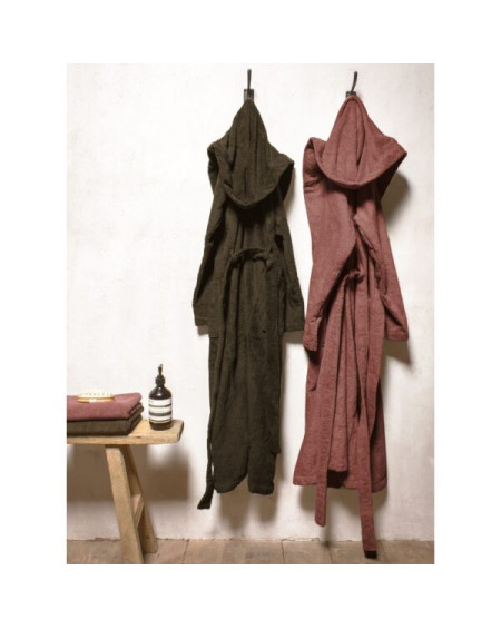 PEIGNOIR USHUAIA L/XL ARMY BED AND PHILOSOPHY