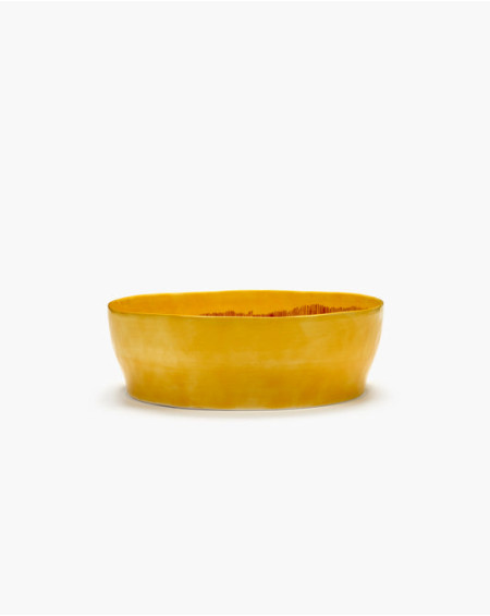 SALADIER JAUNE S 28.5X28.5X9.5 SERAX
