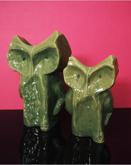 VASE HIBOU S VERT 16.5X15.5XH23CM MARNI SERAX VASE HIBOU S VERT 16.5X15.5XH23CM MARNI SERAX