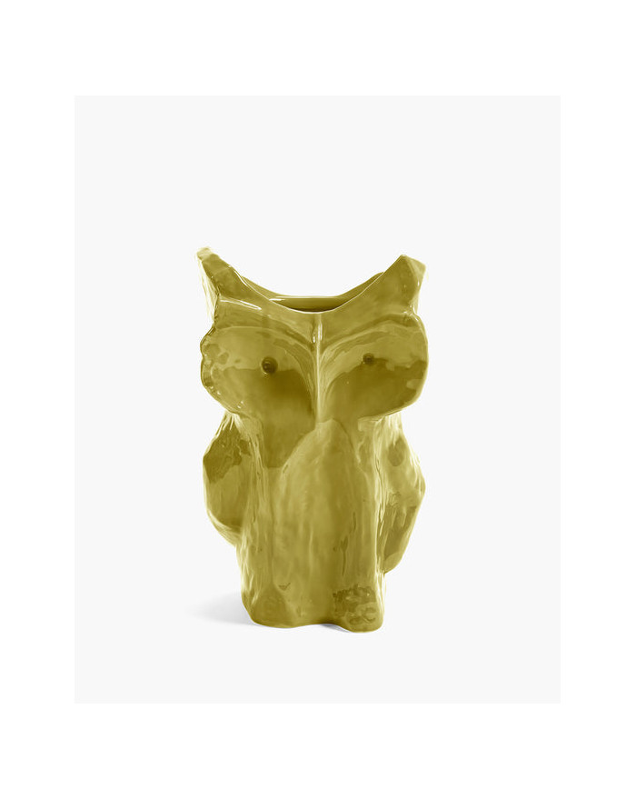 VASE HIBOU L JAUNE 19.5X19.5XH30CM MARNI SERAX VASE HIBOU L JAUNE 19.5X19.5XH30CM MARNI SERAX