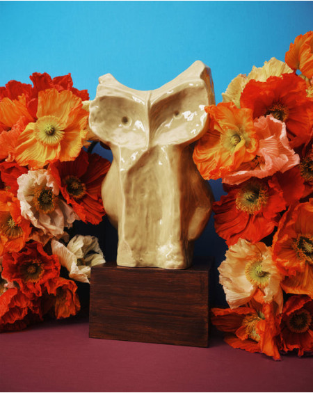 VASE HIBOU L JAUNE 19.5X19.5XH30CM MARNI SERAX VASE HIBOU L JAUNE 19.5X19.5XH30CM MARNI SERAX
