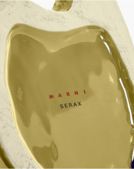 VASE HIBOU L JAUNE 19.5X19.5XH30CM MARNI SERAX VASE HIBOU L JAUNE 19.5X19.5XH30CM MARNI SERAX