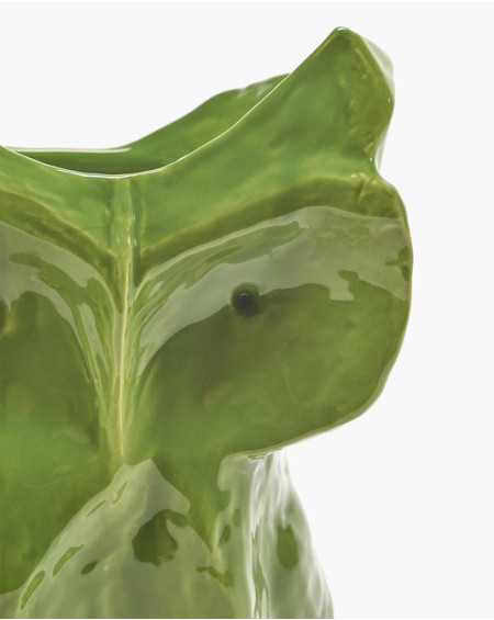 VASE HIBOU L VERT 19.5X19.5XH30CM MARNI SERAX