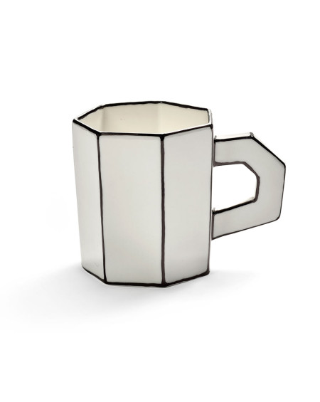 TASSE A THE 12,5X8,2XH9,4CM CARTE BLANCHE SERAX