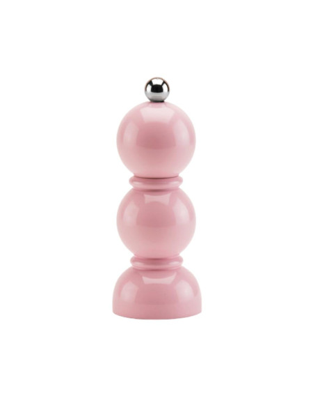 MOULIN A POIVRE OU SEL MINI BOBBIN 14CM ROSE ADDISON ROSS