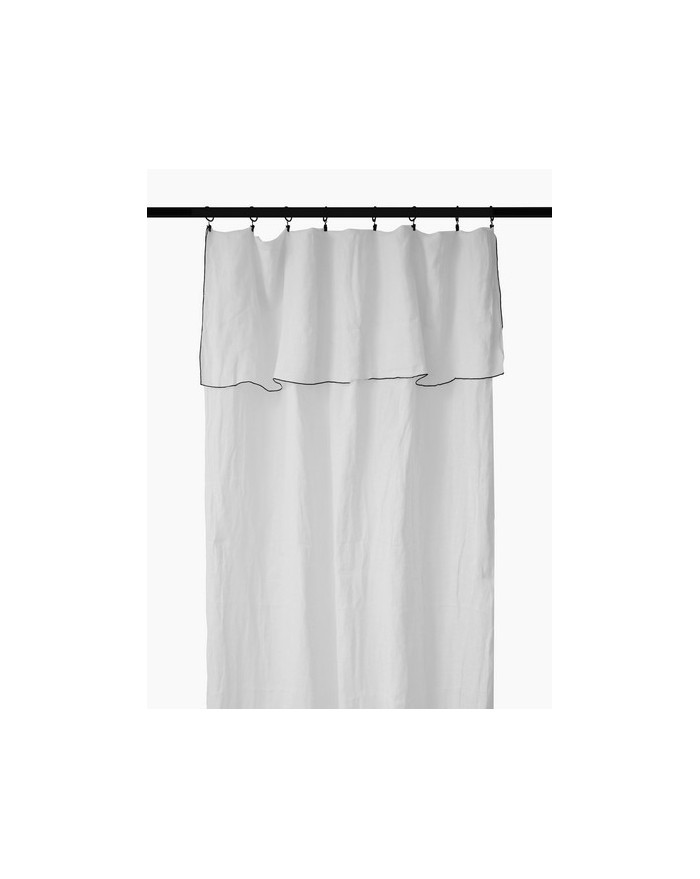 RIDEAU ADAGIO 100% LIN NEIGE135X280  VENT DU SUD