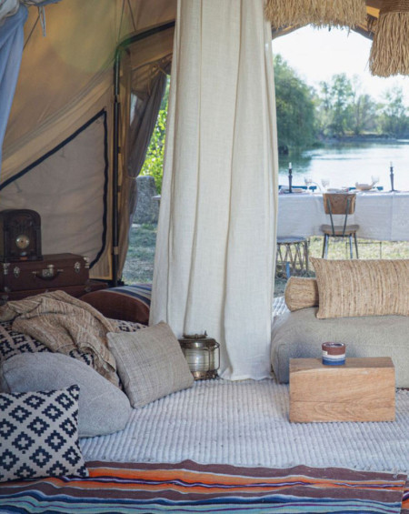 RIDEAU TAMTAM 1 180X250 NATUREL BED AND PHILOSOPHY RIDEAU TAMTAM 1 180X250 NATUREL BED AND PHILOSOPHY