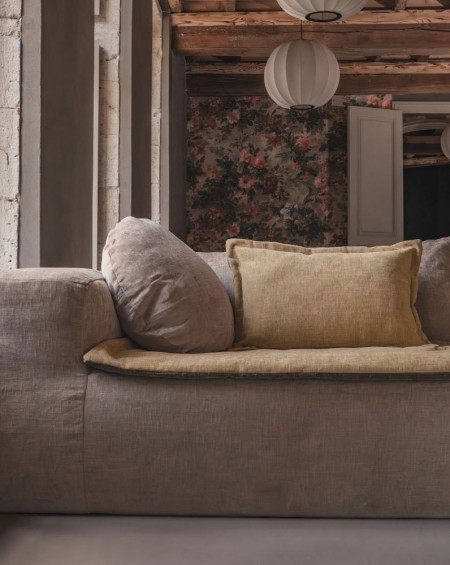 COUSSIN VELOURS ZORRO 40X60 BI-FACE MACADAMIA NOISETTE BED AND PHILOSOPHY COUSSIN VELOURS ZORRO 40X60 BI-FACE MACADAMIA NOISETTE BED AND PHILOSOPHY