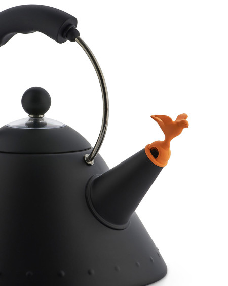 BOUILLOIRE ACIER INOX NOIR MAT 200CL  ALESSI BOUILLOIRE ACIER INOX NOIR MAT 200CL  ALESSI