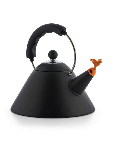 BOUILLOIRE ACIER INOX NOIR MAT 200CL  ALESSI BOUILLOIRE ACIER INOX NOIR MAT 200CL  ALESSI