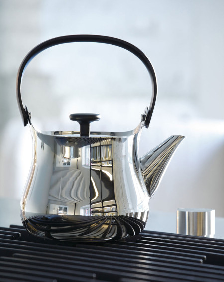 BOUILLOIRE / THEIERE CHA INOX 18/10 14,3X19XH22 ALESSI BOUILLOIRE / THEIERE CHA INOX 18/10 14,3X19XH22 ALESSI
