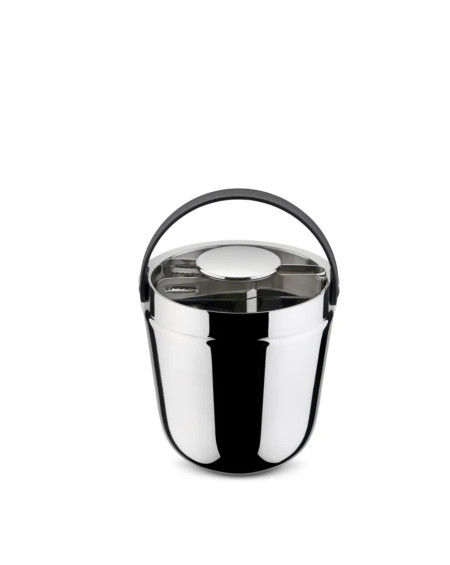 SEAU A GLACE ET PINCE INOX TENDING BOX ALESSI