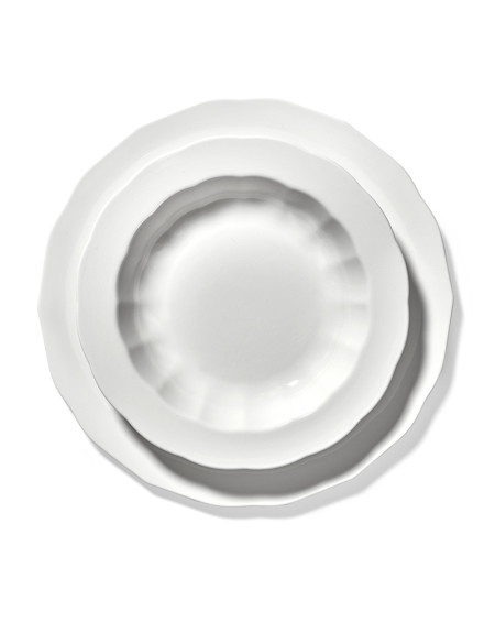 ASSIETTE PLATE Ø26XH1.5 BLANC SILHOUETTE SERAX