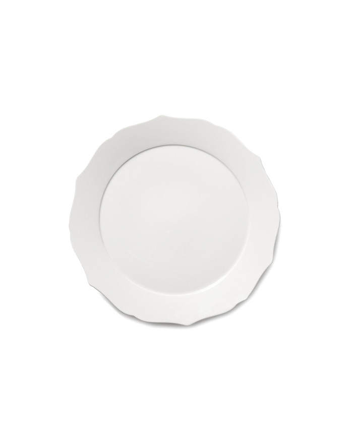 ASSIETTE PLATE Ø26XH1.5 BLANC SILHOUETTE SERAX