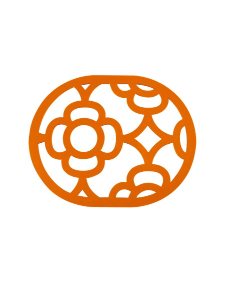 DESSOUS DE PLAT LORETTE ORANGE CONFITE FERMOB